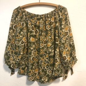 NY Collection Floral Blouse Women’s PL